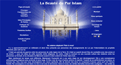 Desktop Screenshot of fr.beautyislam.org
