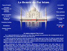 Tablet Screenshot of fr.beautyislam.org